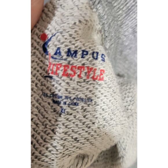 Wisconsin Badgers Fleece Pants Pullover Adult Medium 34 X 28 Gray - Picture 8 of 9